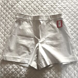 Spanx stretch twill shorts